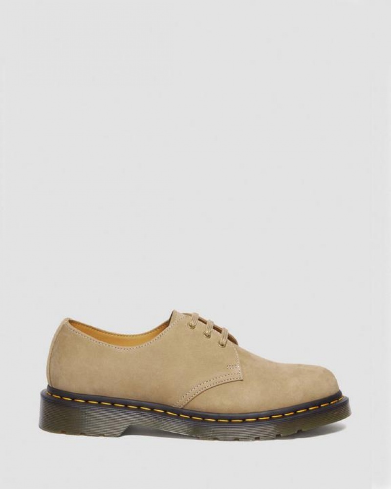 Dr Martens 1461 Tumbled Nubukki Nahkaiset Oxford Miesten Kengät Ruskea | Suomi_Dr62053