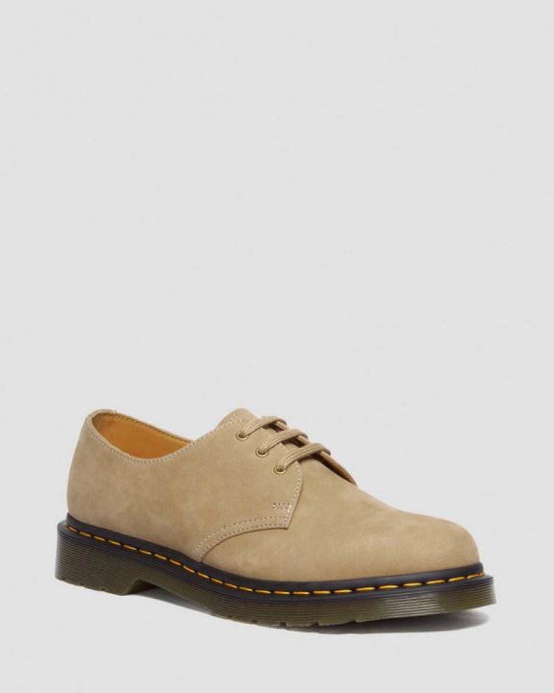 Dr Martens 1461 Tumbled Nubukki Nahkaiset Oxford Miesten Kengät Ruskea | Suomi_Dr62053