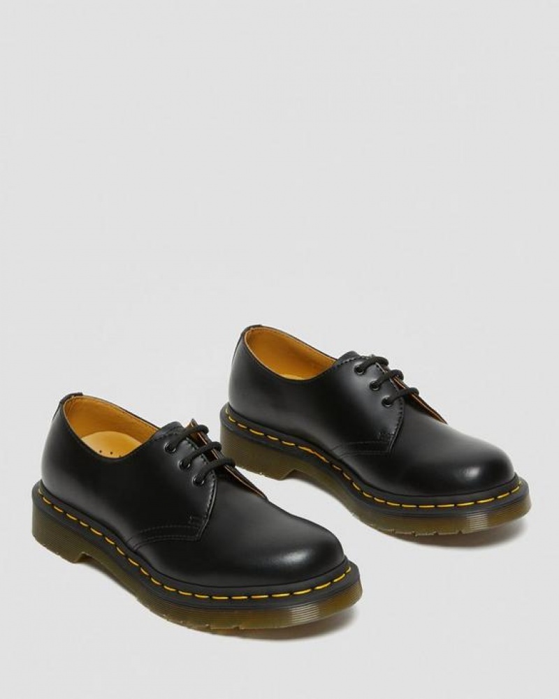 Dr Martens 1461 Women's Smooth Nahkaiset Oxford Naisten Kengät Mustat | Suomi_Dr88473