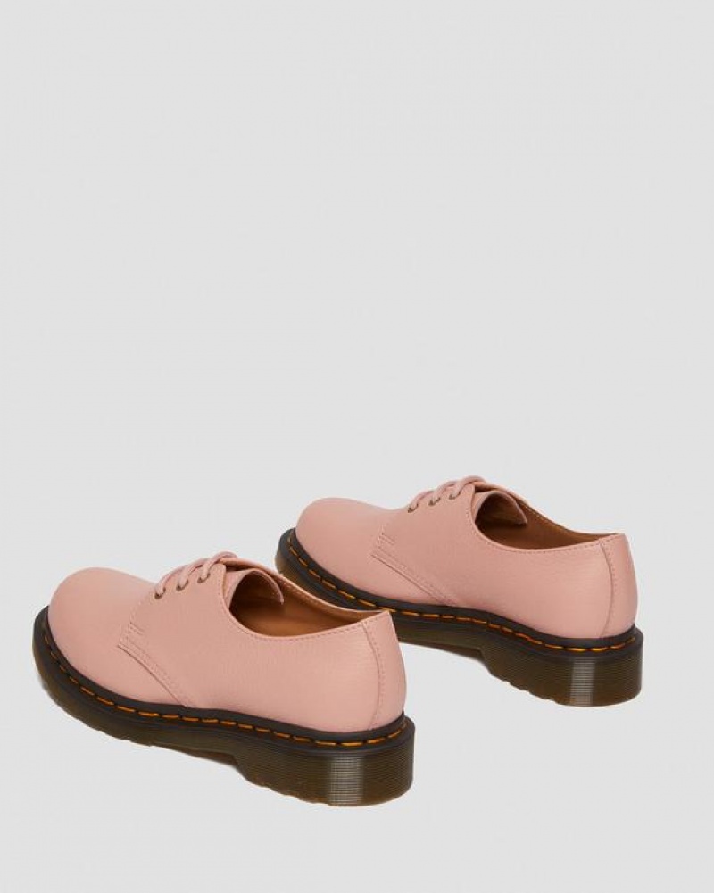 Dr Martens 1461 Women's Virginia Nahkaiset Oxford Naisten Kengät Koralli Beige | Suomi_Dr97800