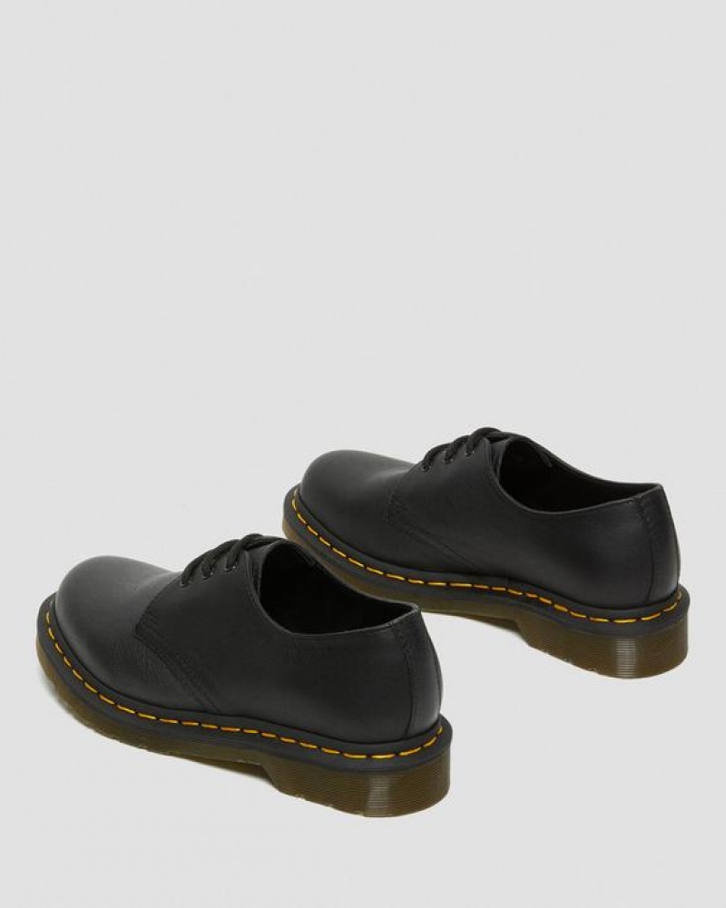 Dr Martens 1461 Women's Virginia Nahkaiset Oxford Naisten Kengät Mustat | Suomi_Dr83907