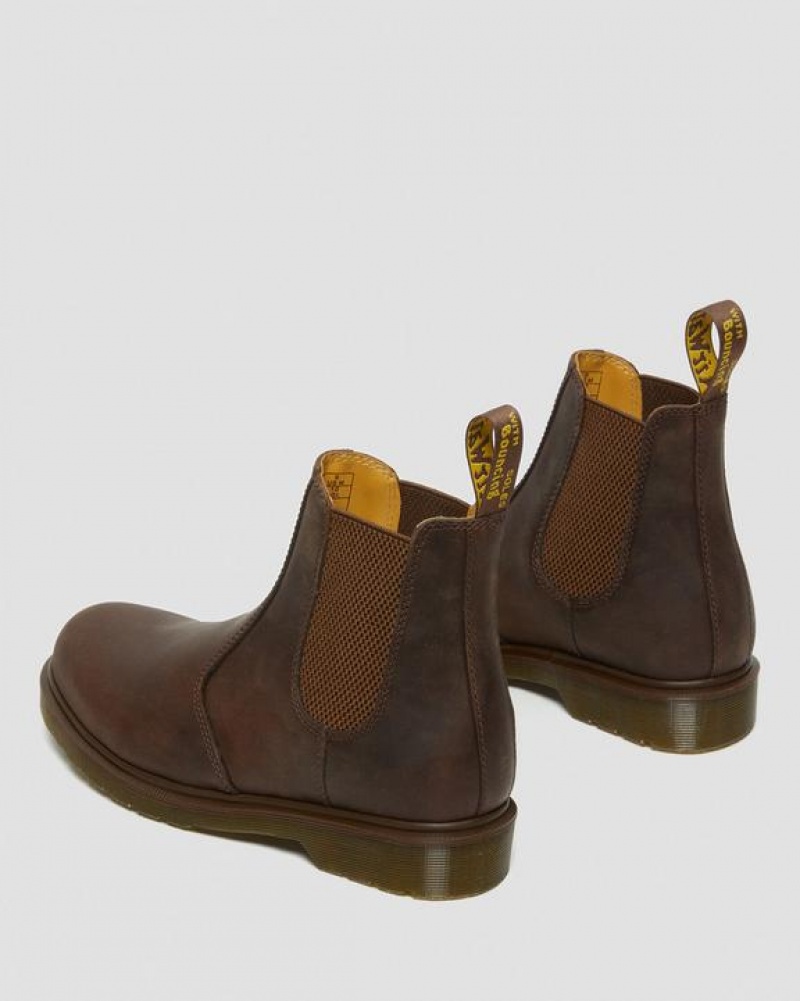 Dr Martens 2976 Crazy Horse Nahkaiset Chelsea Naisten Saappaat Ruskea | Suomi_Dr21533