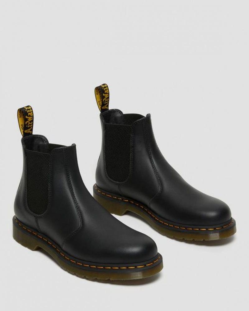 Dr Martens 2976 Nappa Nahkaiset Chelsea Naisten Saappaat Mustat | Suomi_Dr20953