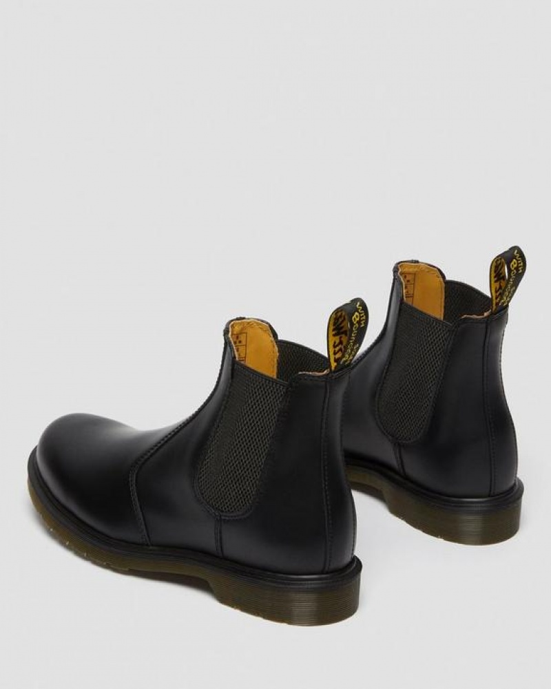 Dr Martens 2976 Smooth Nahkaiset Chelsea Naisten Saappaat Mustat | Suomi_Dr45964