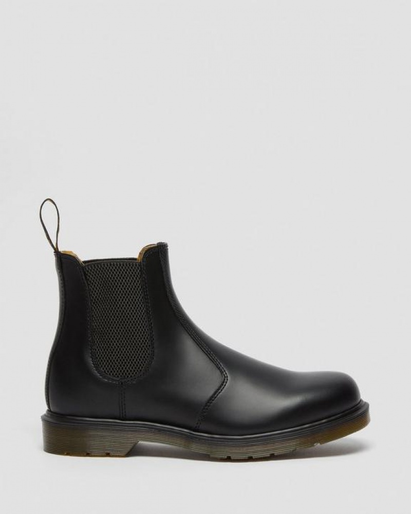 Dr Martens 2976 Smooth Nahkaiset Chelsea Naisten Saappaat Mustat | Suomi_Dr45964