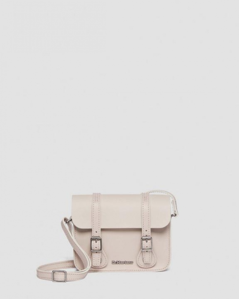 Dr Martens 7 Inch Nahkaiset Crossbody Accessories Laukut Harmaat Ruskea | Suomi_Dr35391