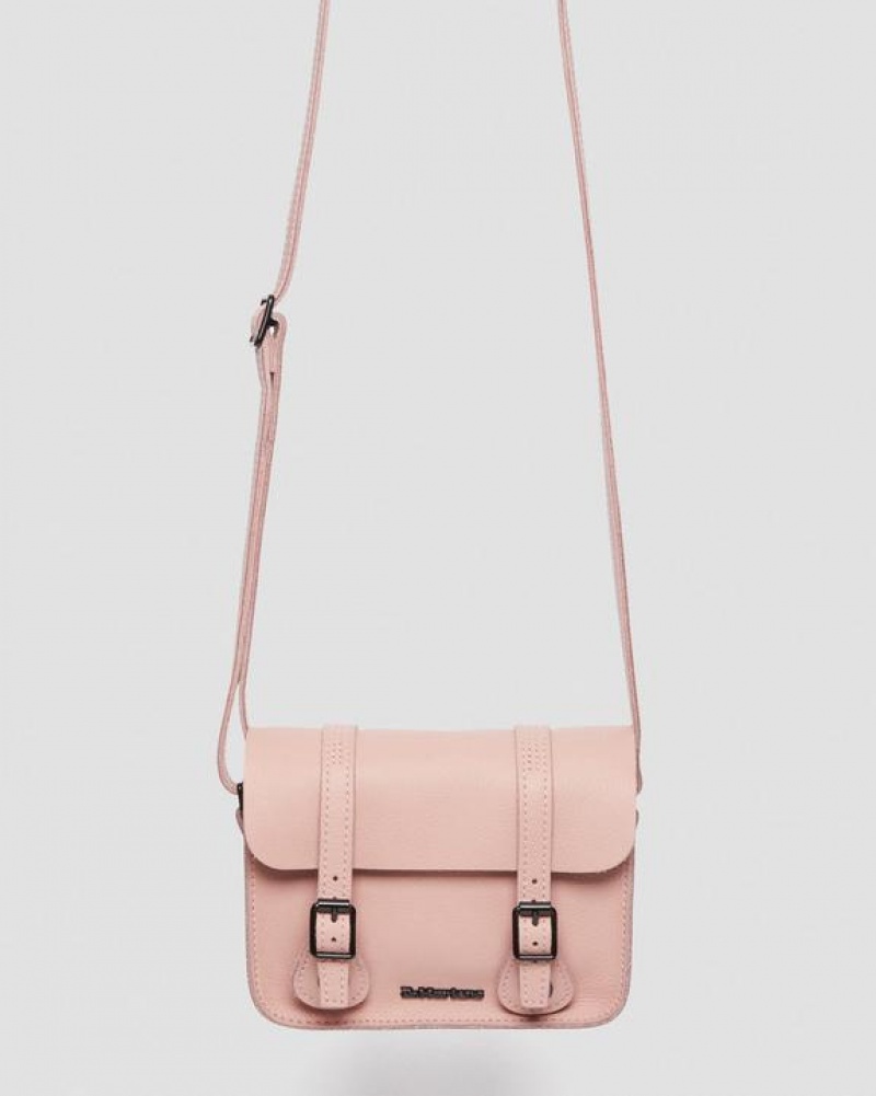 Dr Martens 7 Inch Pisa Nahkaiset Crossbody Accessories Laukut Koralli Beige | Suomi_Dr76041