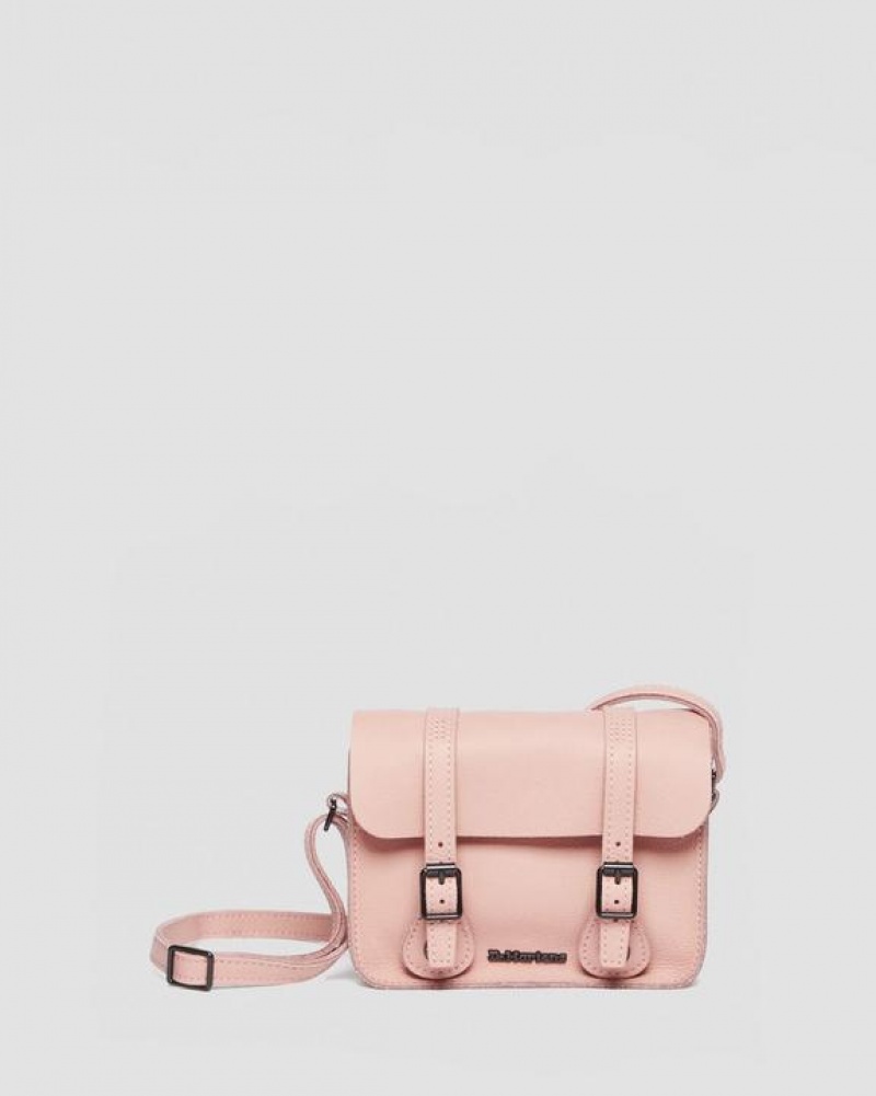 Dr Martens 7 Inch Pisa Nahkaiset Crossbody Accessories Laukut Koralli Beige | Suomi_Dr76041