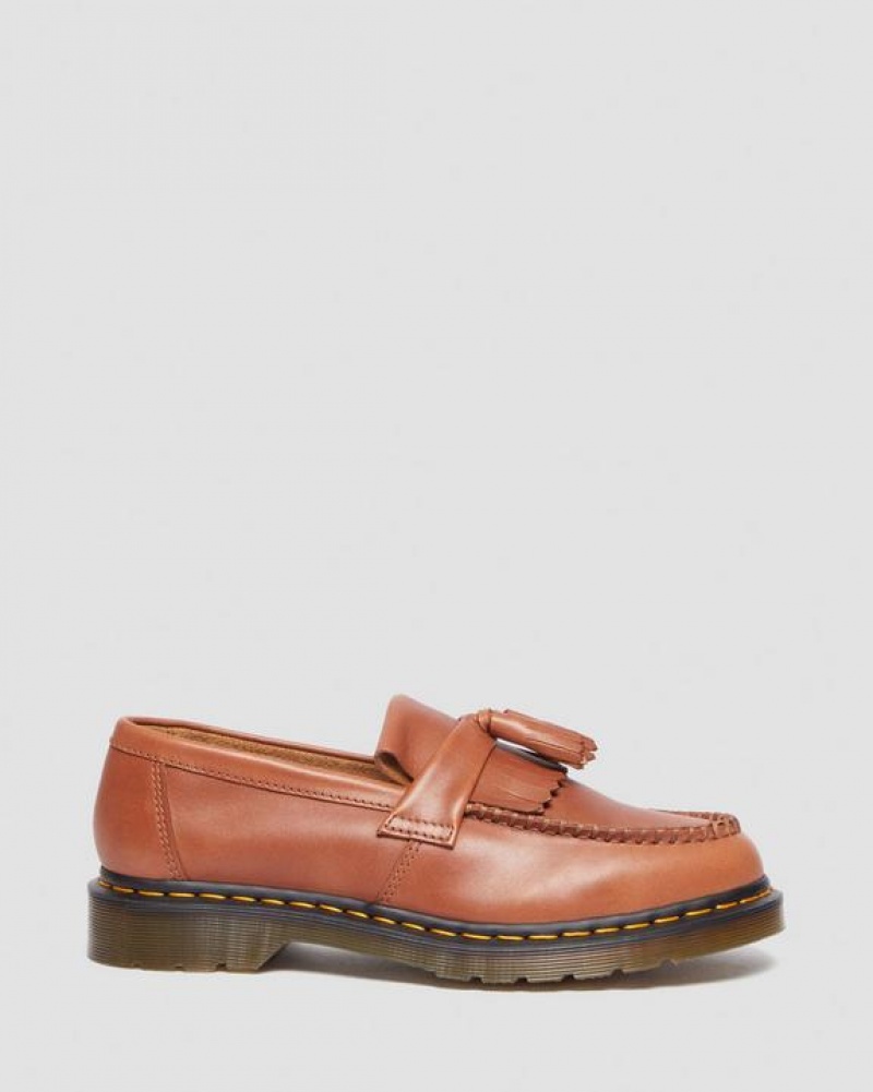 Dr Martens Adrian Carrara Nahkaiset Tassel Loafers Naisten Kengät Ruskea | Suomi_Dr23625