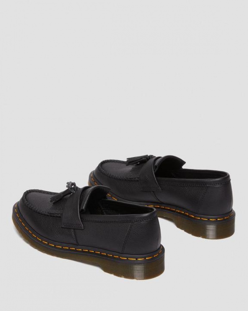 Dr Martens Adrian Women's Virginia Nahkaiset Tassel Loafers Naisten Kengät Mustat | Suomi_Dr56588