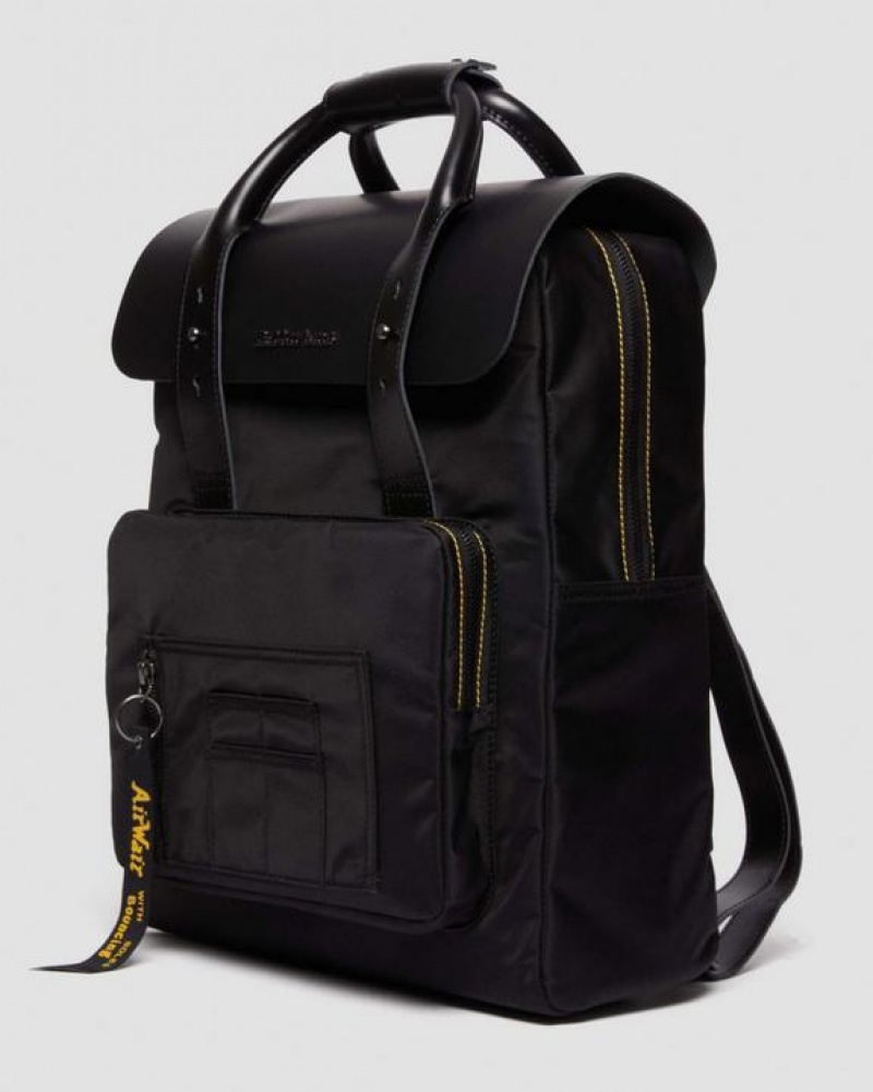 Dr Martens Alpha Industries Nahkaiset & Nylon Backpack Accessories Laukut Mustat | Suomi_Dr33390