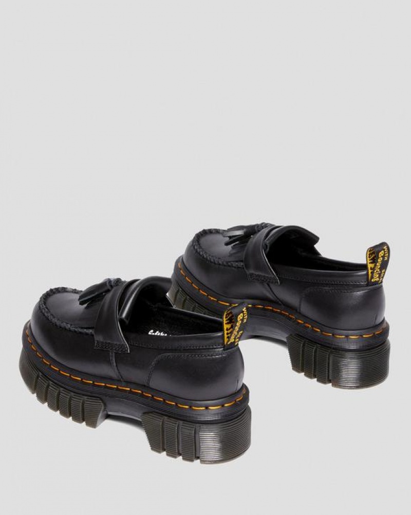 Dr Martens Audrick Nappa Lux Naisten Platform Kengät Mustat | Suomi_Dr24306