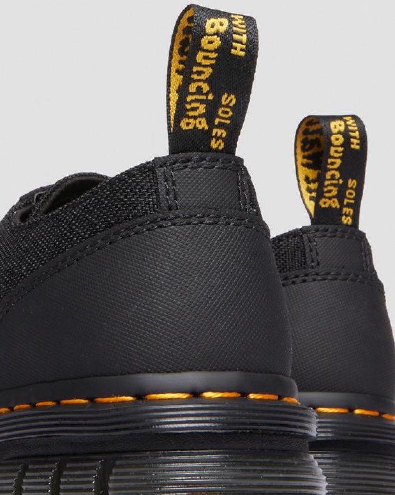 Dr Martens Audrick Poly & Nahkaiset Miesten Kengät Mustat | Suomi_Dr85462