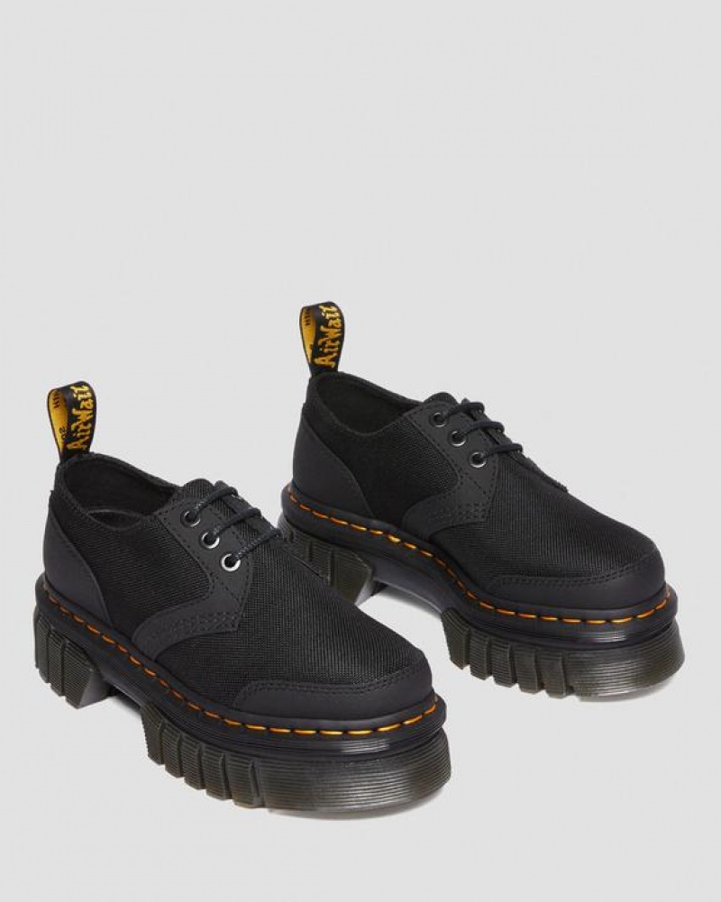 Dr Martens Audrick Poly & Nahkaiset Miesten Kengät Mustat | Suomi_Dr85462