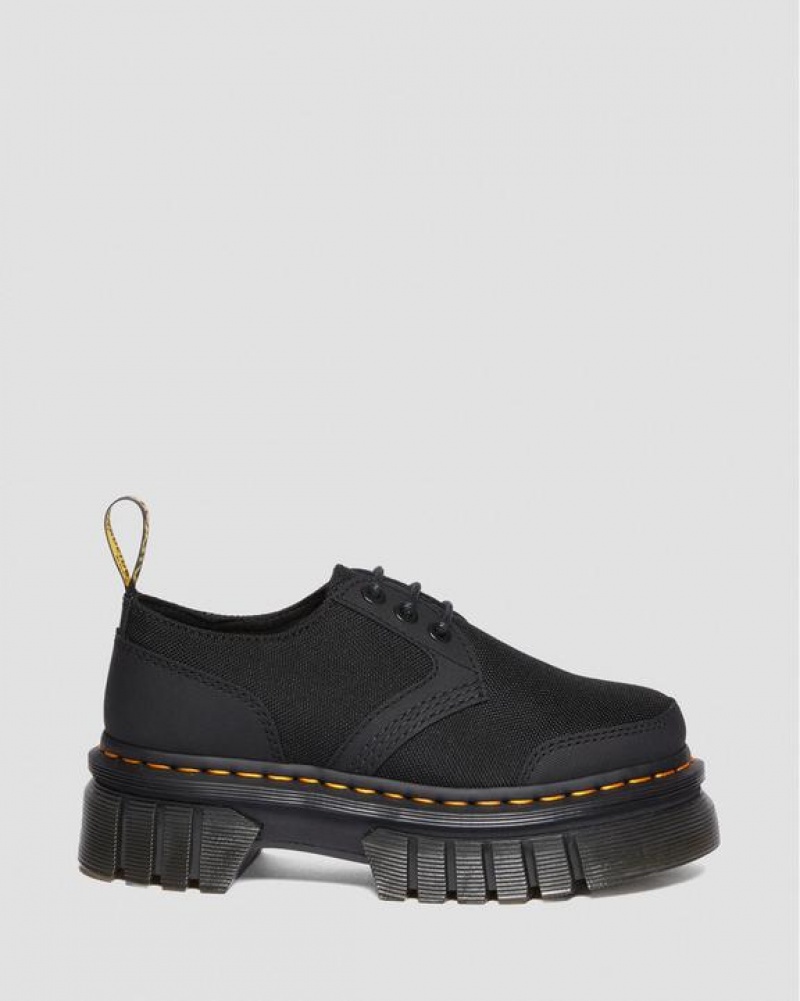 Dr Martens Audrick Poly & Nahkaiset Miesten Kengät Mustat | Suomi_Dr85462