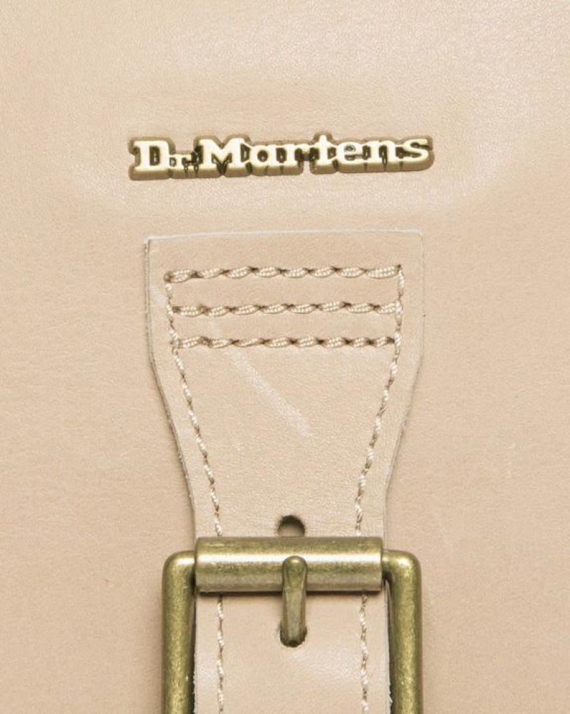 Dr Martens Carrara Nahkaiset Vertical Crossbody Accessories Laukut Beige | Suomi_Dr35837