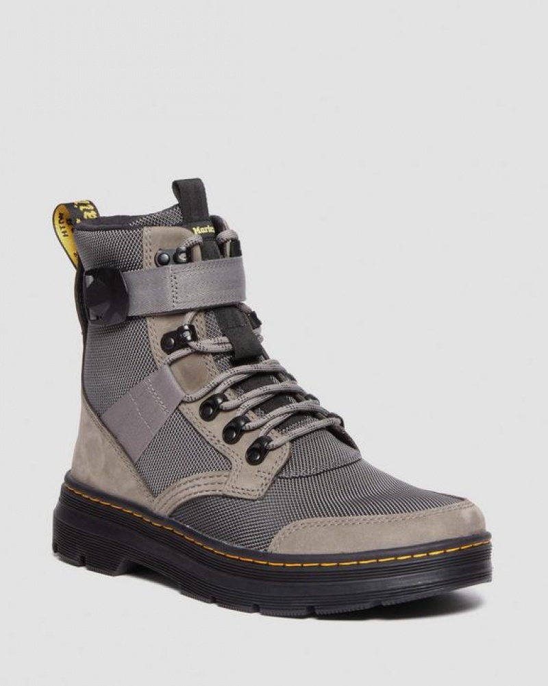 Dr Martens Combs Tech II Fleece-Vuoratut Vapaa-ajan Naisten Saappaat Harmaat | Suomi_Dr29616