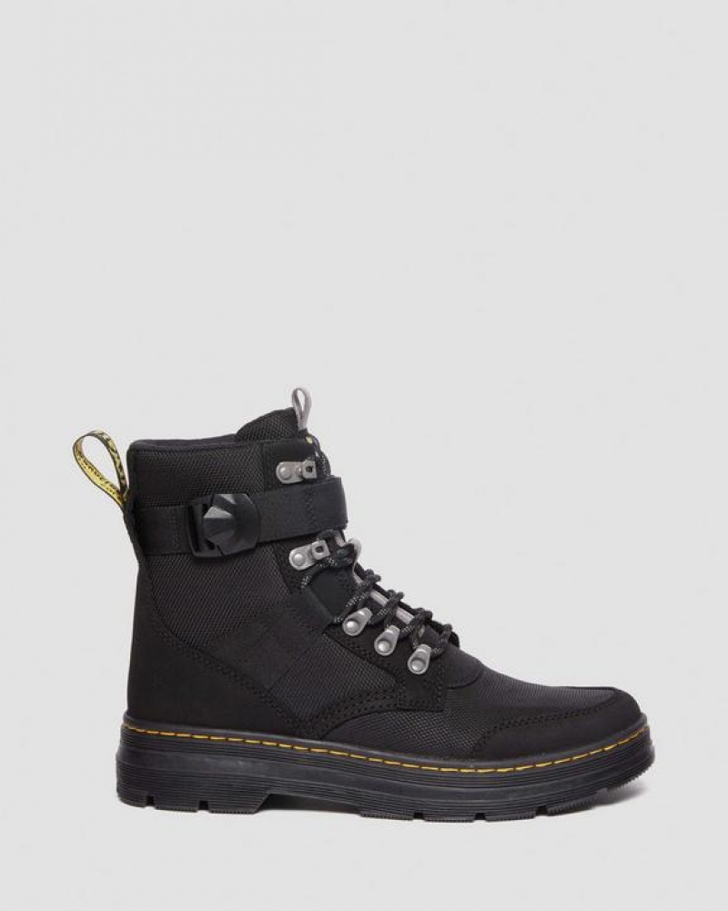 Dr Martens Combs Tech II Fleece-Vuoratut Vapaa-ajan Miesten Saappaat Mustat | Suomi_Dr52705