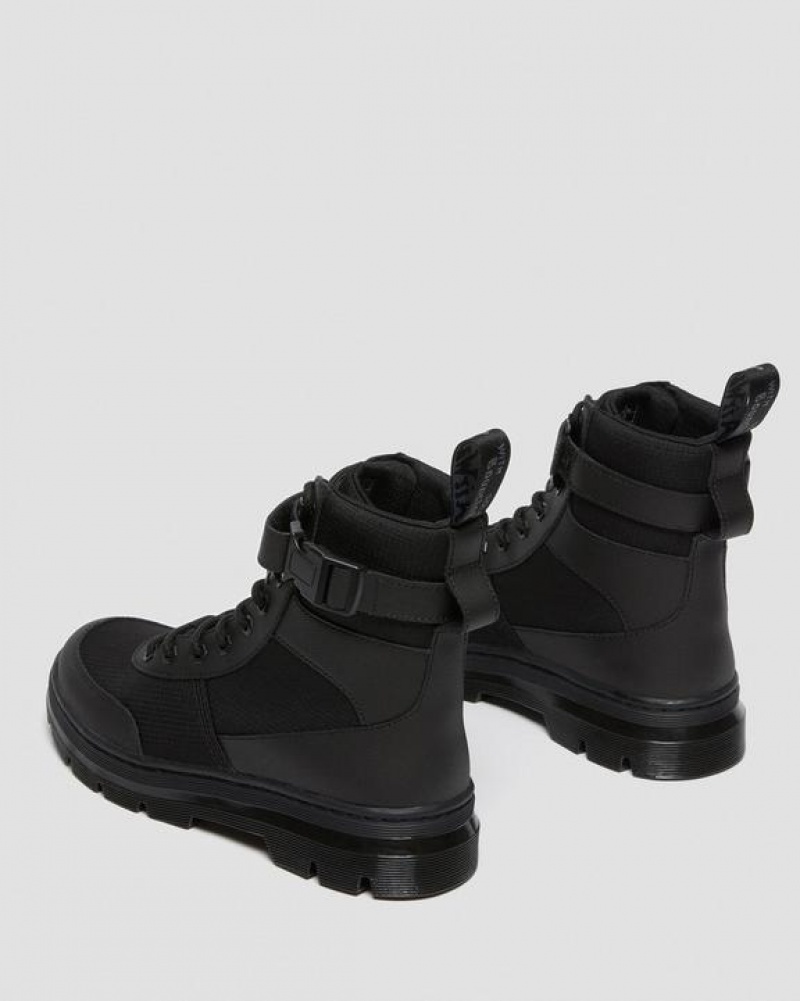 Dr Martens Combs Tech Poly Vapaa-ajan Miesten Saappaat Mustat | Suomi_Dr20339