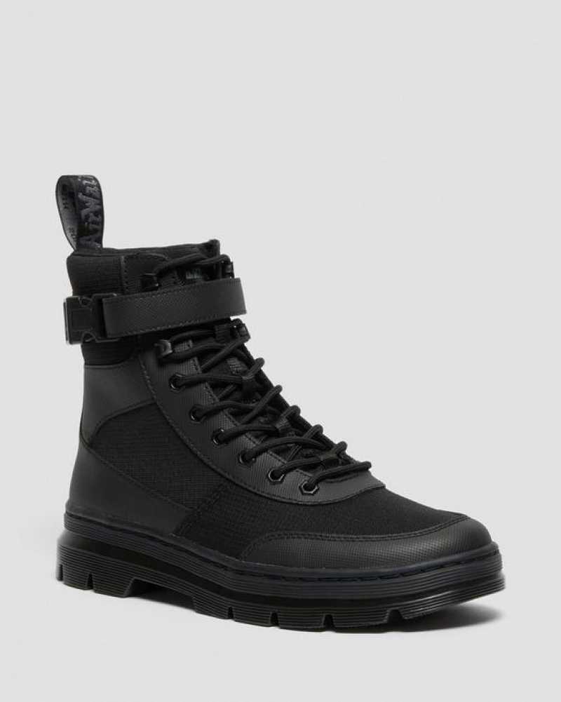 Dr Martens Combs Tech Poly Vapaa-ajan Miesten Saappaat Mustat | Suomi_Dr20339