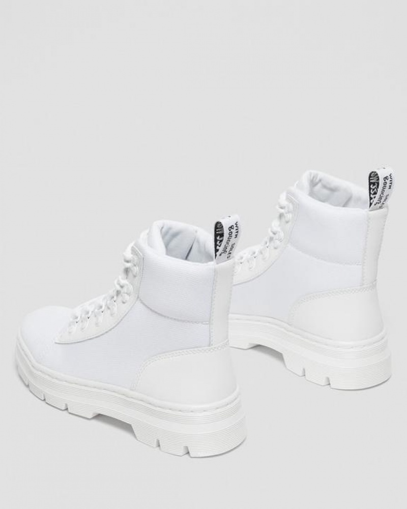 Dr Martens Combs Women's Poly Vapaa-ajan Naisten Saappaat Valkoinen | Suomi_Dr78639