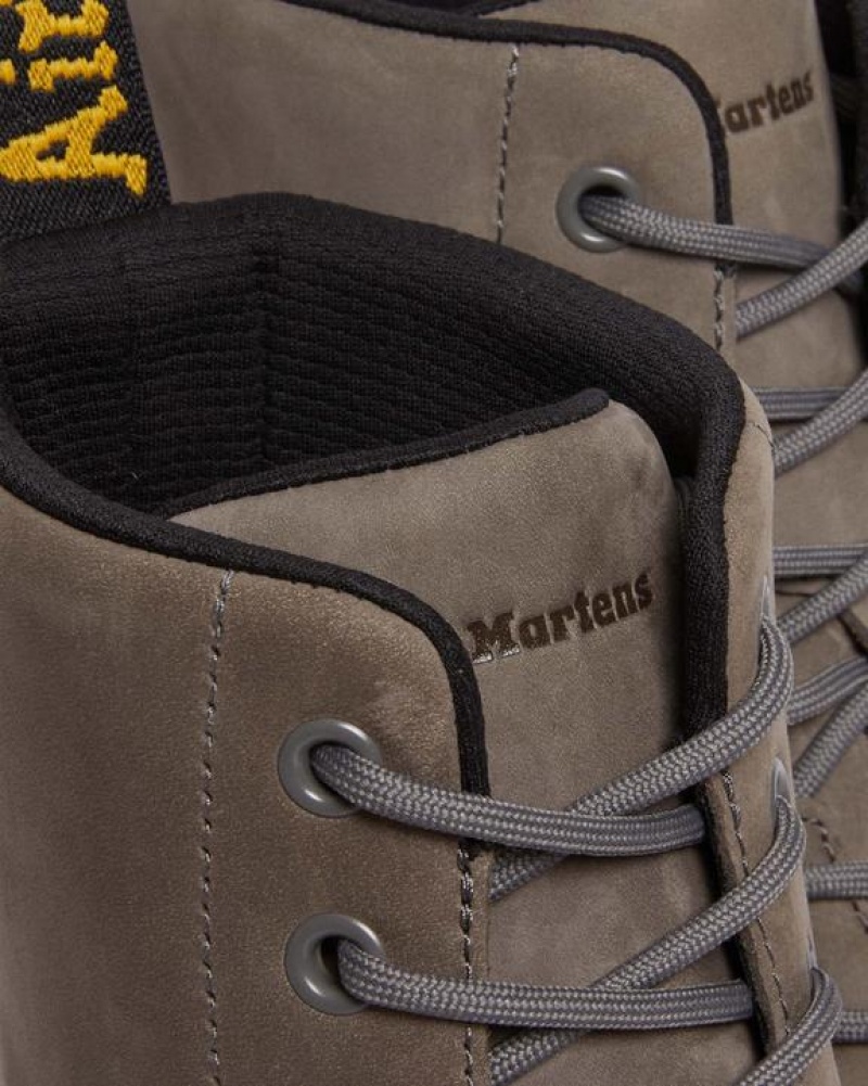 Dr Martens Crewson Nubukki Nahkaiset Everyday Naisten Saappaat Harmaat | Suomi_Dr32586