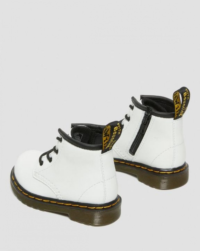 Dr Martens Infant 1460 Nahkaiset Pitsi Up Lasten Saappaat Valkoinen | Suomi_Dr23554