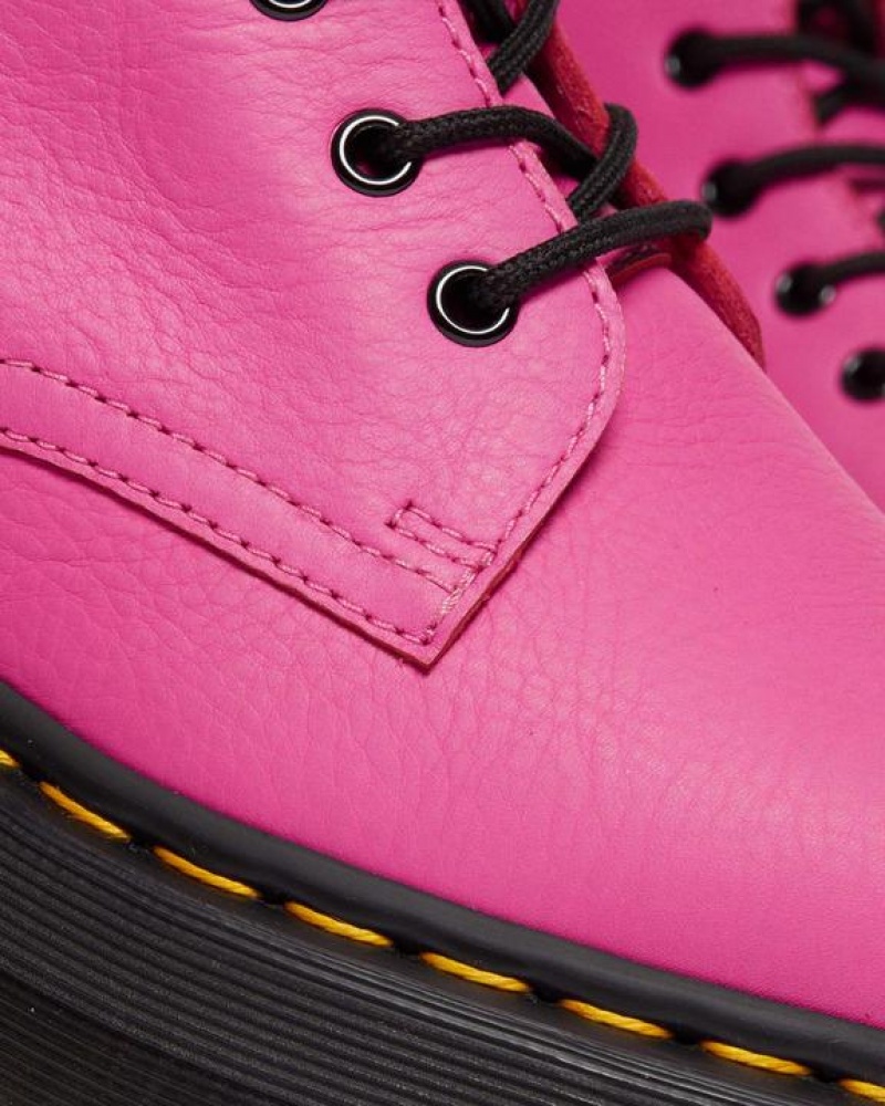 Dr Martens Jadon III Boot Pisa Nahkaiset Miesten Platform Kengät Pinkki | Suomi_Dr86149