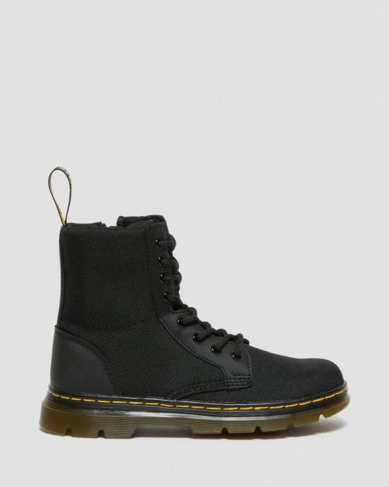 Dr Martens Junior Combs Extra Tough Poly Vapaa-ajan Lasten Saappaat Mustat | Suomi_Dr97743