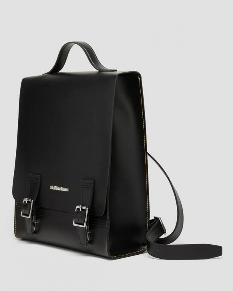 Dr Martens Nahkaiset Box Backpack Accessories Laukut Mustat | Suomi_Dr65555