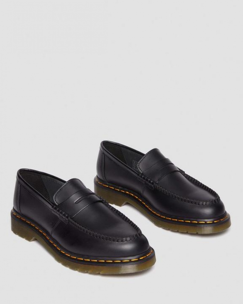 Dr Martens Penton Smooth Nahkaiset Loafers Naisten Kengät Mustat | Suomi_Dr52689