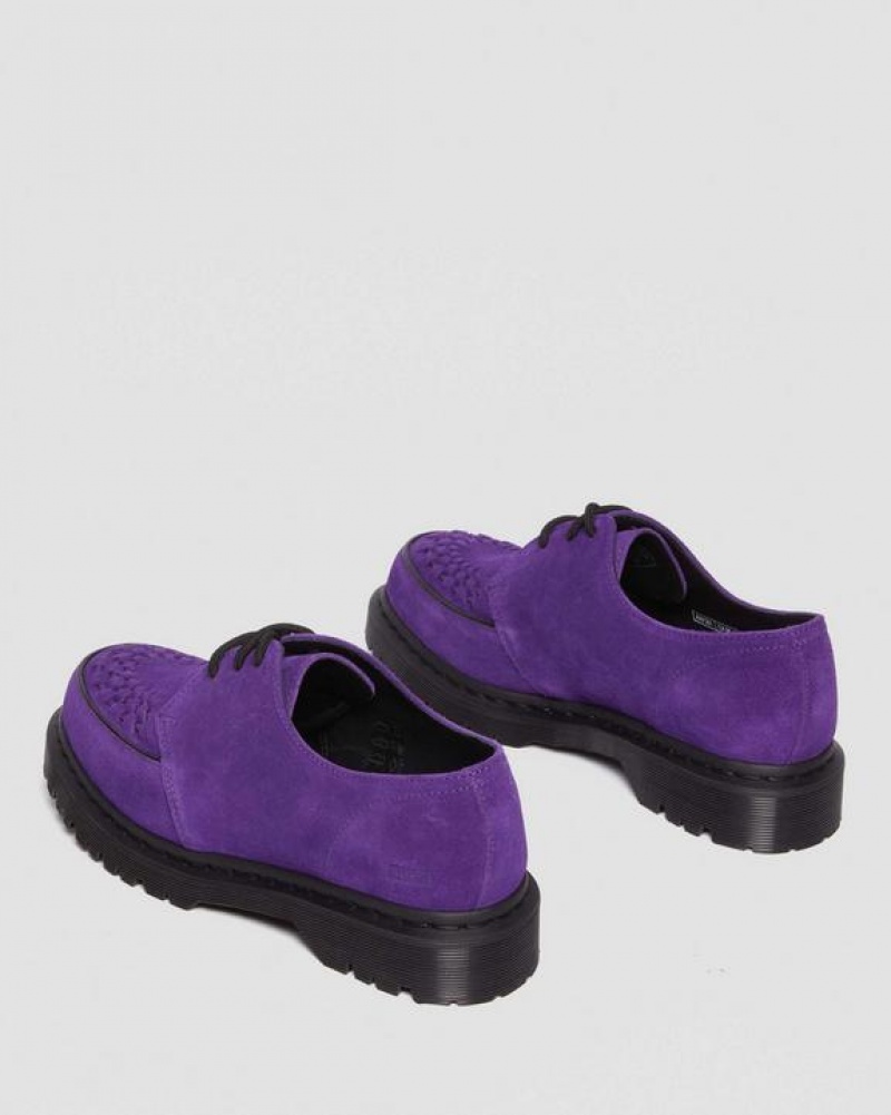 Dr Martens Ramsey Supreme Mokka Creepers Miesten Kengät Violetit | Suomi_Dr72132