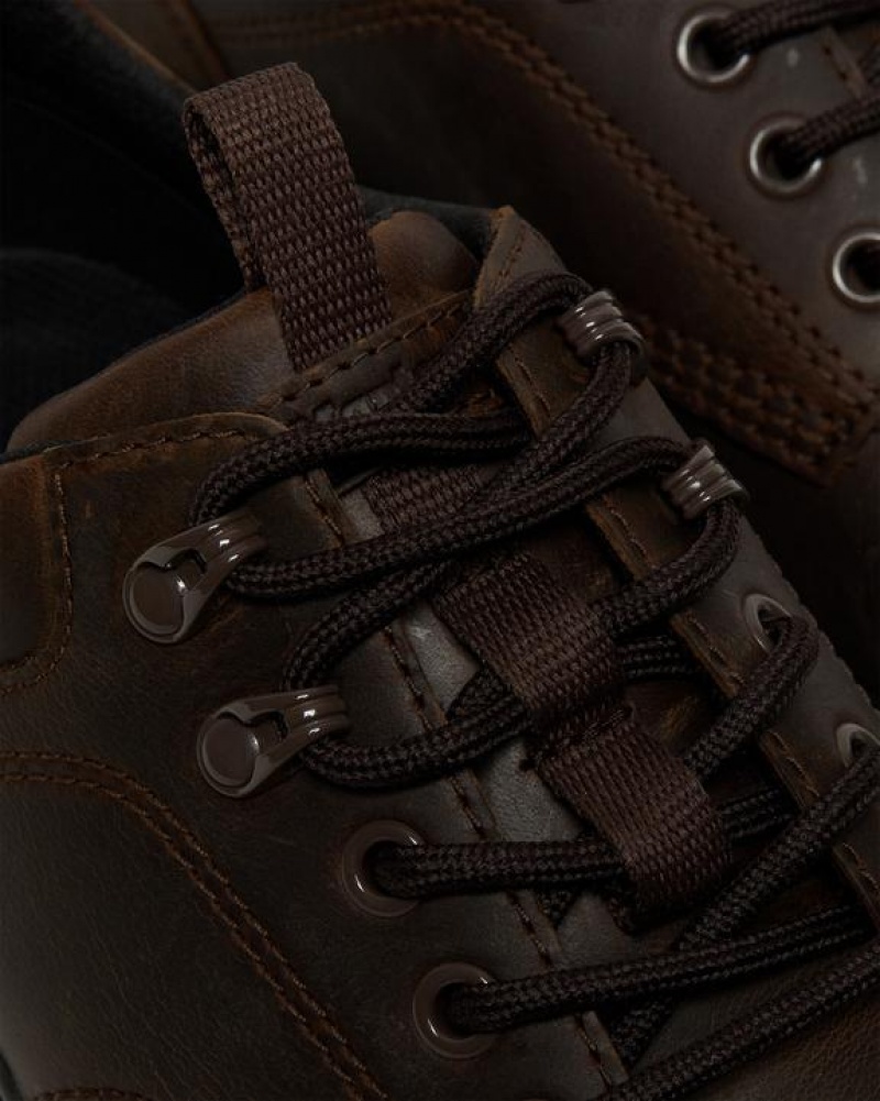 Dr Martens Reeder Crazy Horse Nahkaiset Utility Naisten Kengät Tummanruskea | Suomi_Dr61250