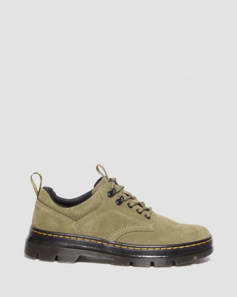 Dr Martens Reeder Mokka Utility Miesten Kengät Oliivinvihreä | Suomi_Dr13025