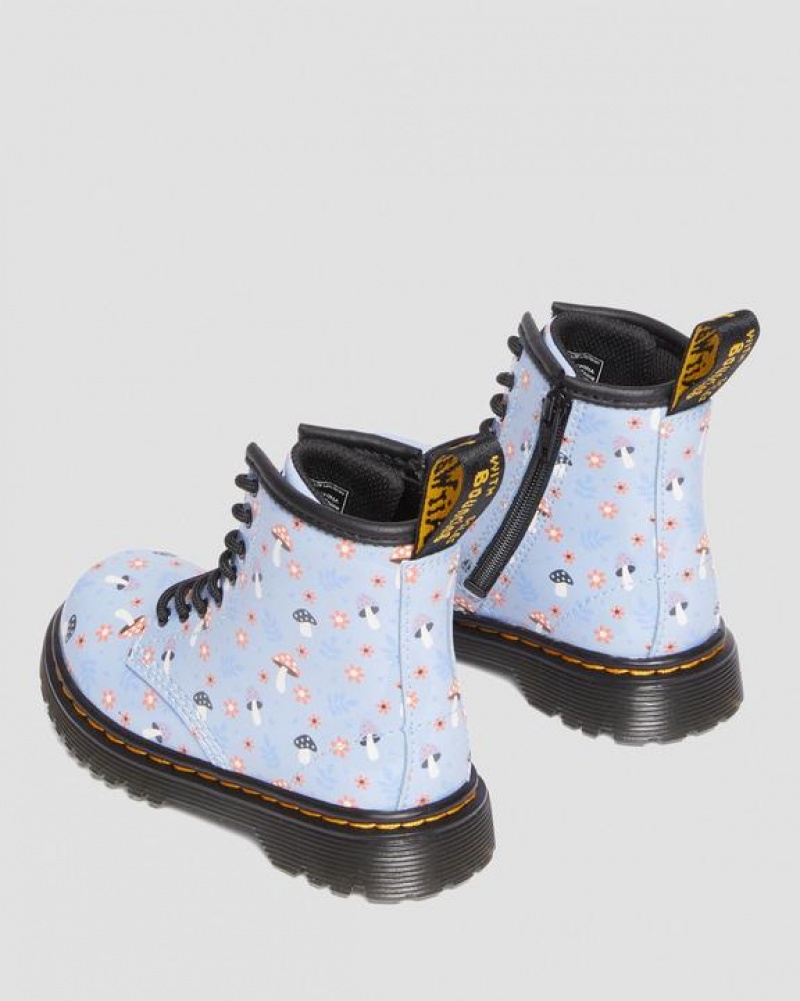 Dr Martens Toddler 1460 Kiiltonahka Woodland Pitsi Up Lasten Saappaat Sininen | Suomi_Dr88735