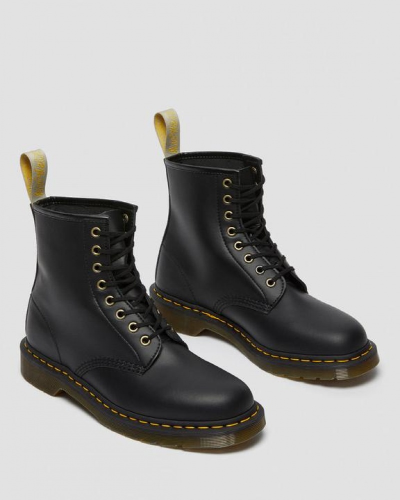 Dr Martens Vegaaniset 1460 Felix Pitsi Up Naisten Saappaat Mustat | Suomi_Dr93523