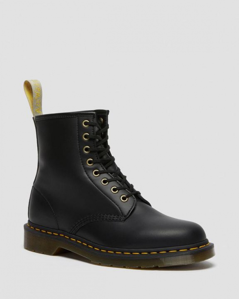 Dr Martens Vegaaniset 1460 Felix Pitsi Up Miesten Saappaat Mustat | Suomi_Dr70234