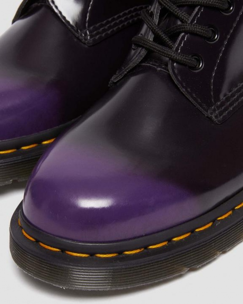 Dr Martens Vegaaniset 1460 Pitsi Up Miesten Saappaat Mustat Violetit | Suomi_Dr70884