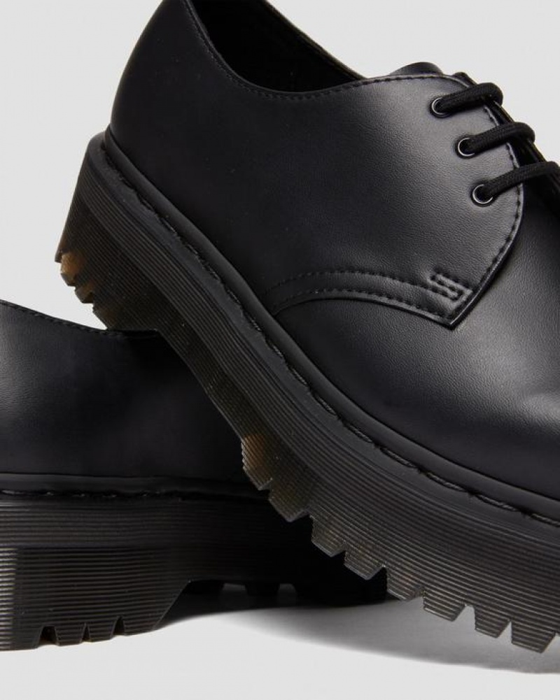 Dr Martens Vegaaniset 1461 Mono Felix Miesten Kengät Mustat | Suomi_Dr19564