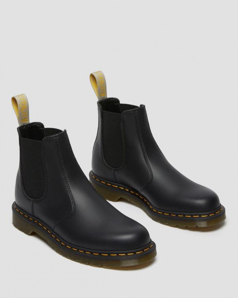 Dr Martens Vegaaniset 2976 Felix Chelsea Miesten Saappaat Mustat | Suomi_Dr30858