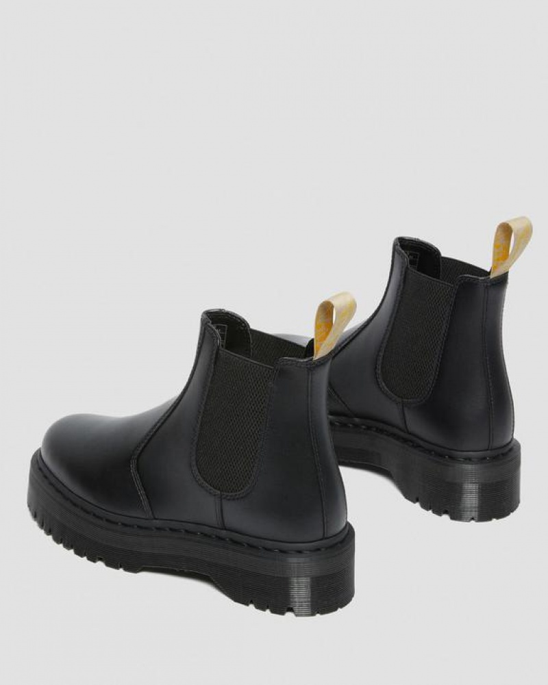 Dr Martens Vegaaniset 2976 Felix Platform Chelsea Naisten Saappaat Mustat | Suomi_Dr41165