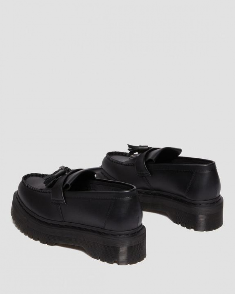 Dr Martens Vegaaniset Adrian Felix Platform Tassel Loafers Naisten Kengät Mustat | Suomi_Dr76056