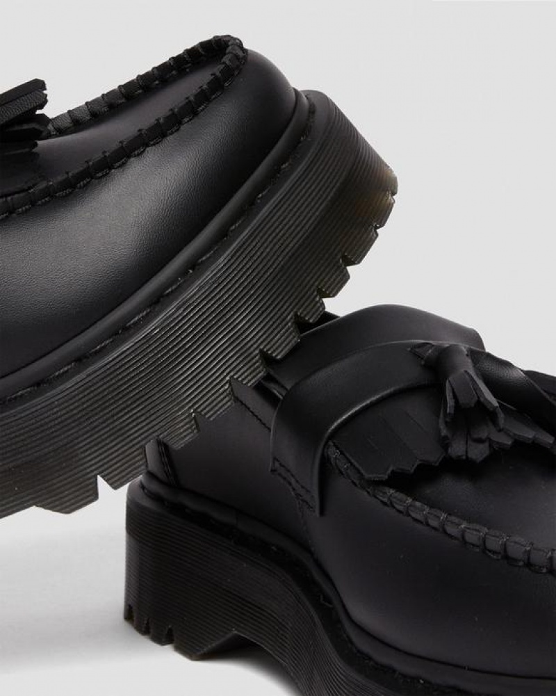 Dr Martens Vegaaniset Adrian Felix Tassel Naisten Platform Kengät Mustat | Suomi_Dr80577