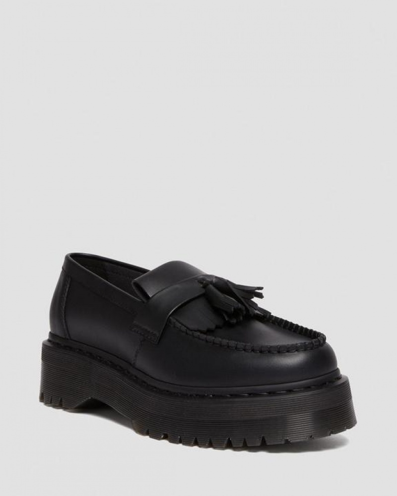 Dr Martens Vegaaniset Adrian Felix Tassel Naisten Platform Kengät Mustat | Suomi_Dr80577