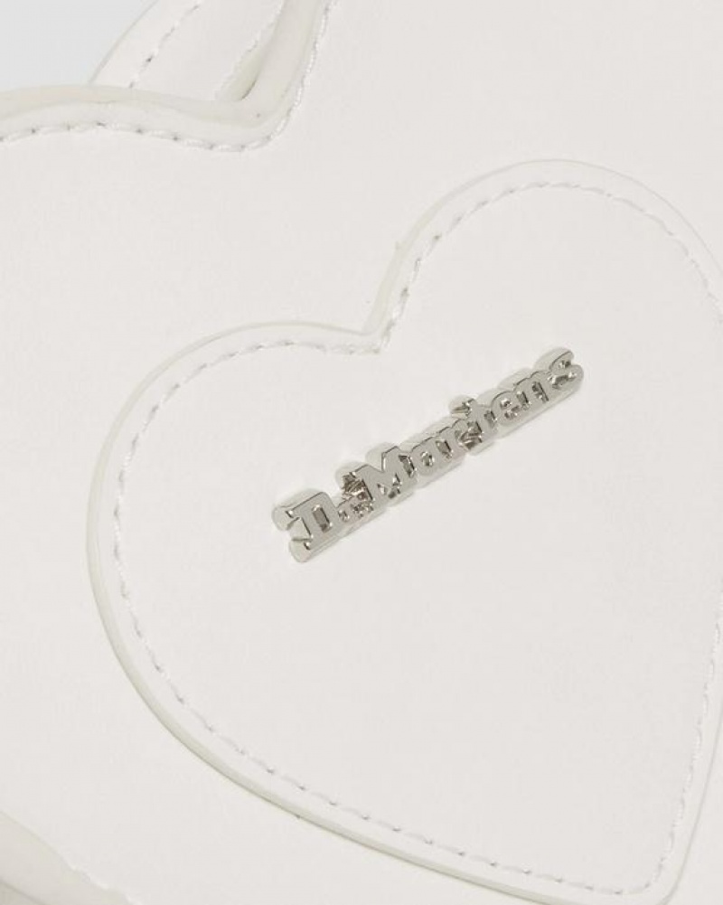 Dr Martens Vegaaniset Mini Heart Shaped Accessories Laukut Valkoinen | Suomi_Dr53814