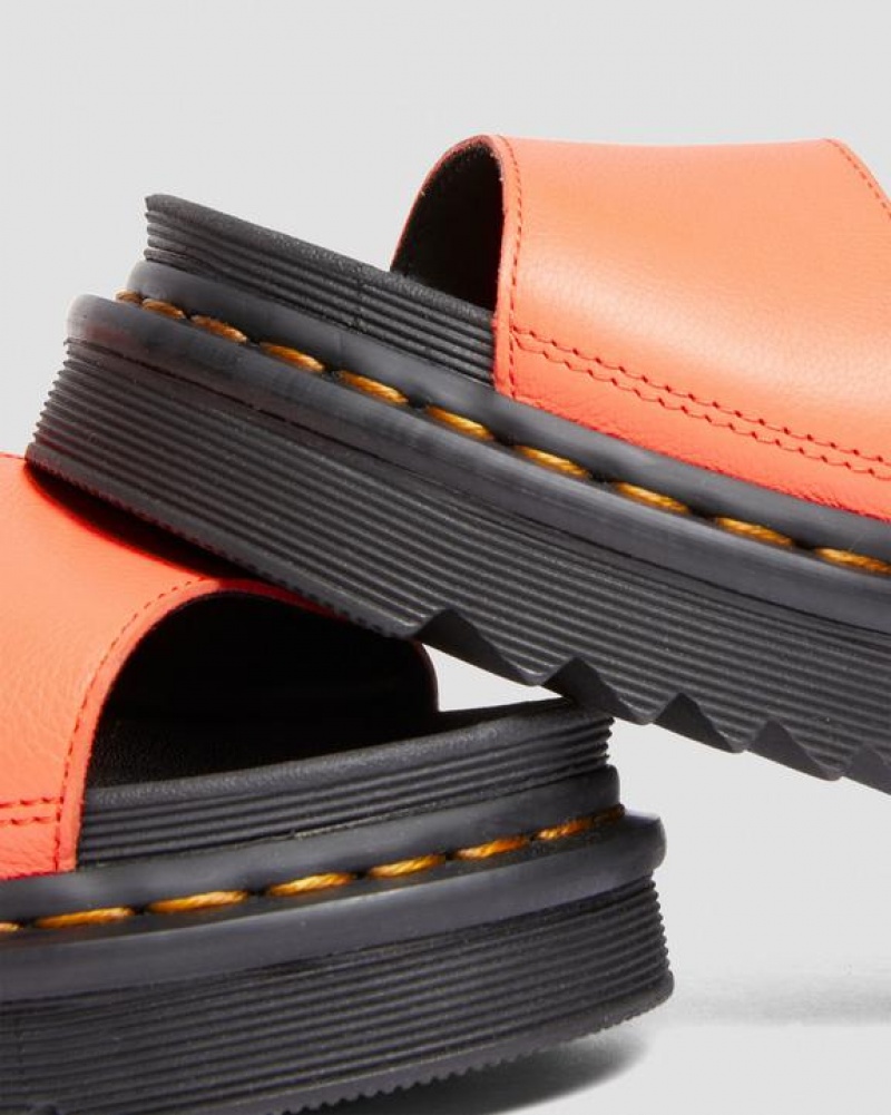 Dr Martens Voss Pisa Nahkaiset Strap Naisten Sandaalit Koralli | Suomi_Dr45831