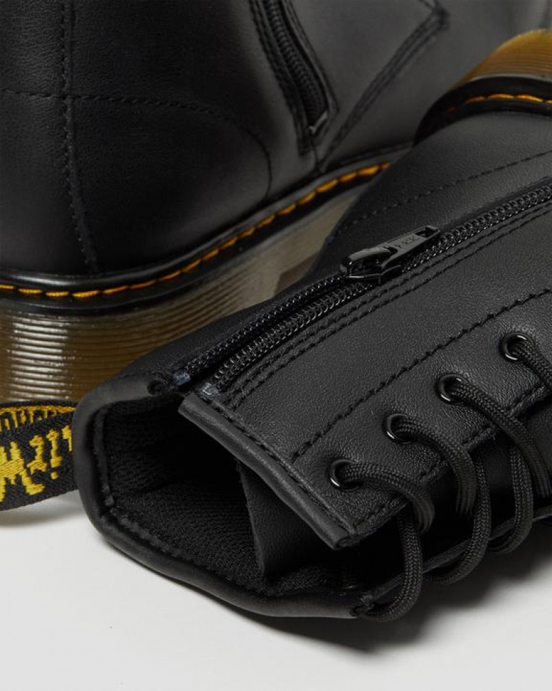 Dr Martens Youth 1460 Softy T Nahkaiset Pitsi Up Lasten Saappaat Mustat | Suomi_Dr69175